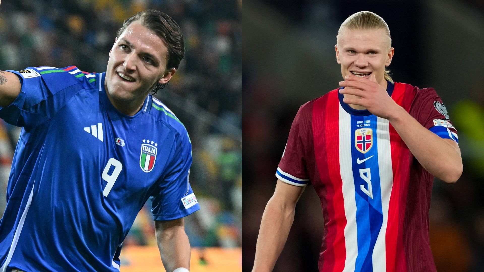 11月17日】イタリアvsノルウェーのテレビ放送・ネット配信予定｜W杯